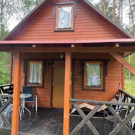 Domki Letniskowe Nad Jeziorem Kazub Cieciorka Exteriör bild