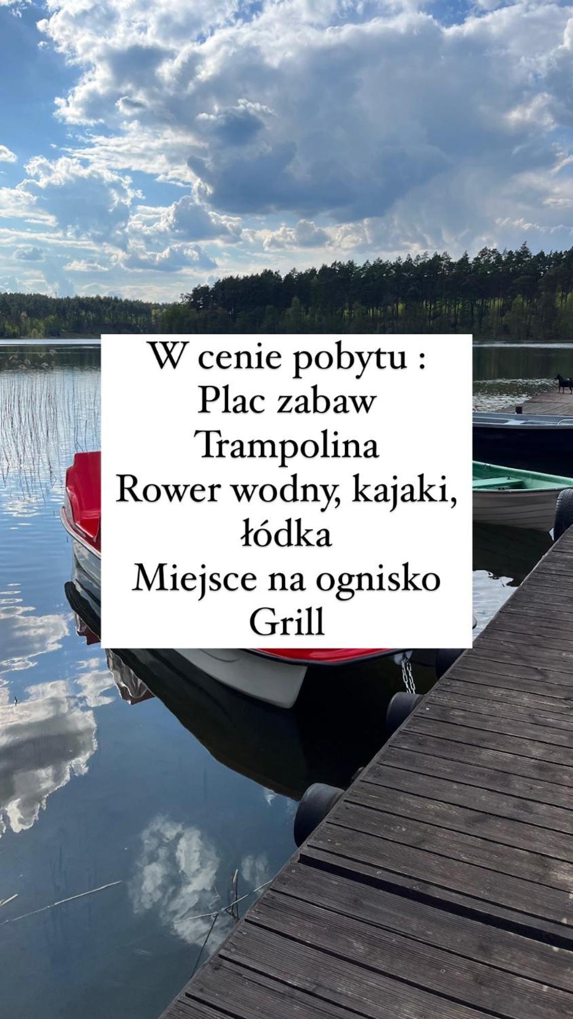 Domki Letniskowe Nad Jeziorem Kazub Cieciorka Exteriör bild