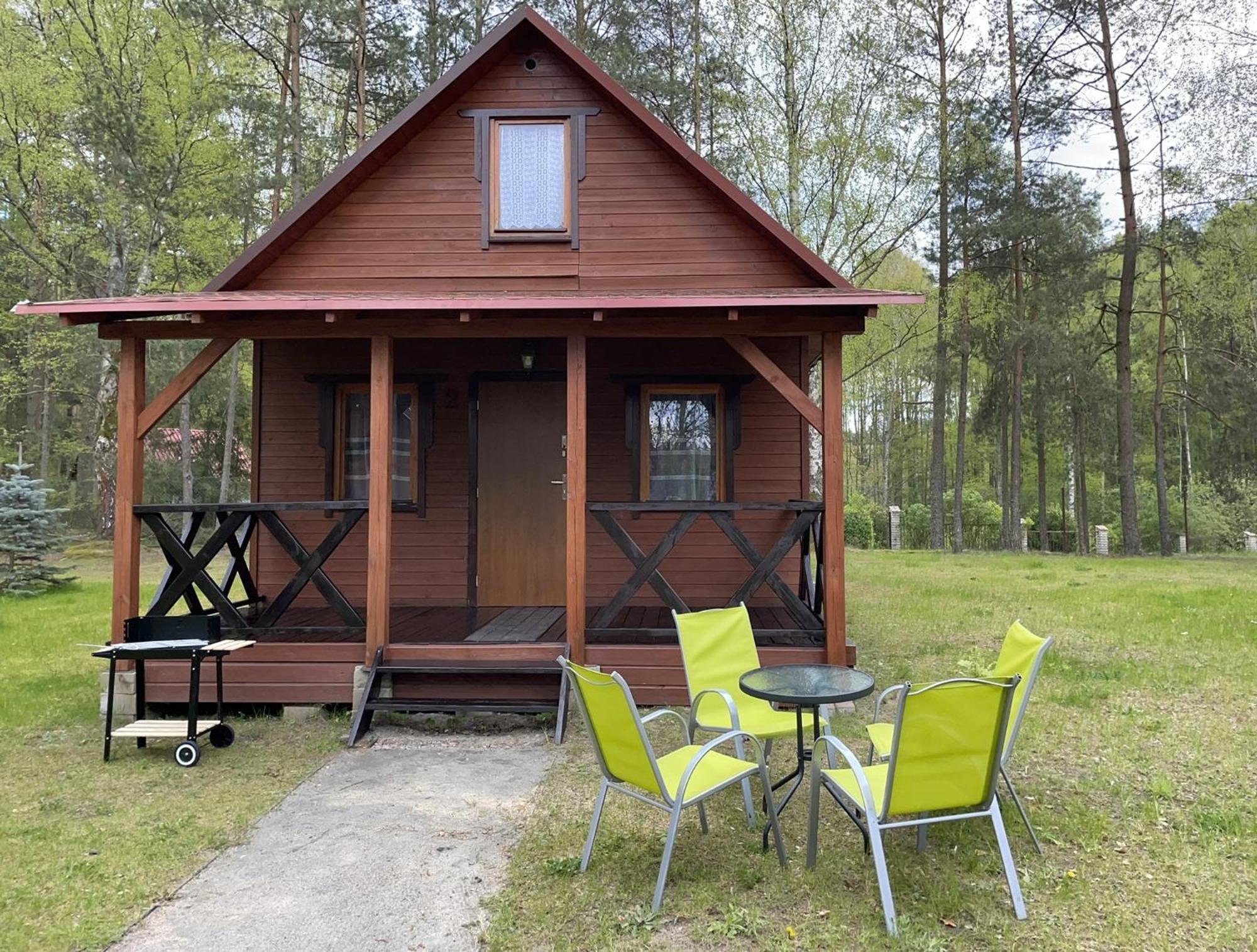 Domki Letniskowe Nad Jeziorem Kazub Cieciorka Exteriör bild