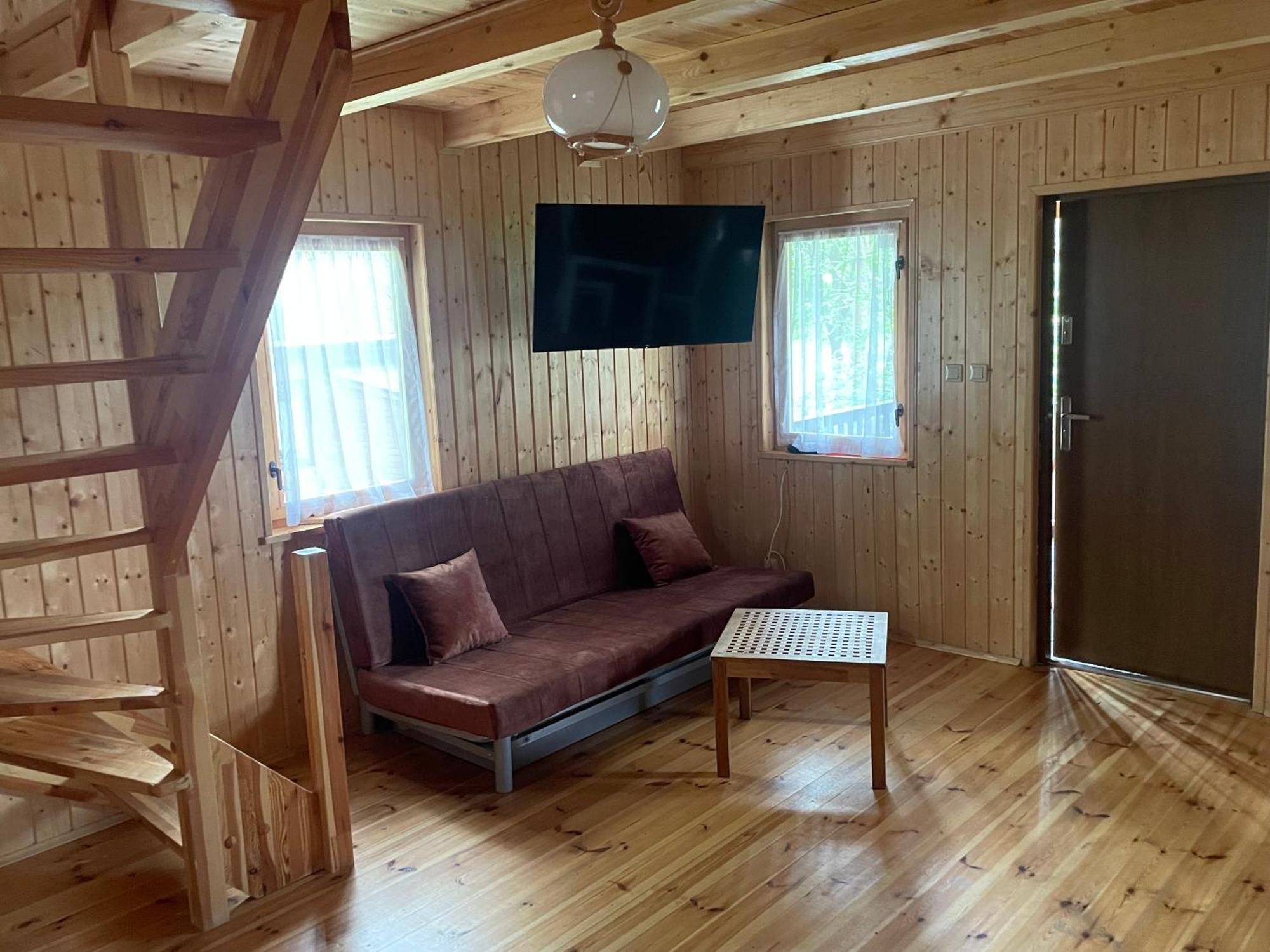 Domki Letniskowe Nad Jeziorem Kazub Cieciorka Exteriör bild