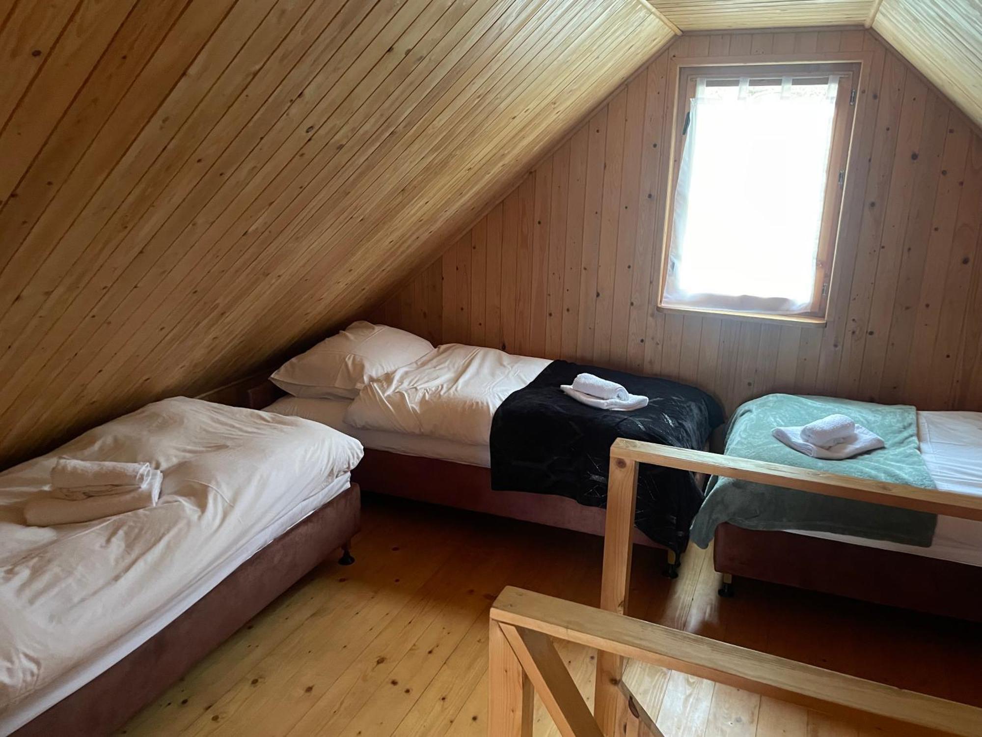 Domki Letniskowe Nad Jeziorem Kazub Cieciorka Exteriör bild