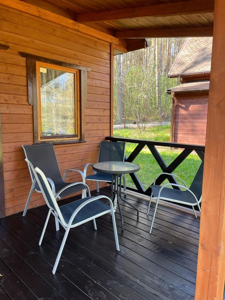 Domki Letniskowe Nad Jeziorem Kazub Cieciorka Exteriör bild